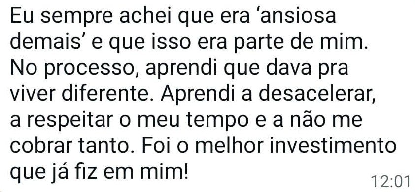 Mensagem via WhatsApp